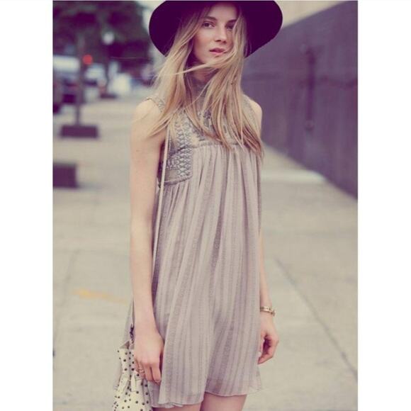 NWT Free People Penny Babylon Embroidered Dress - Picture 1 of 11